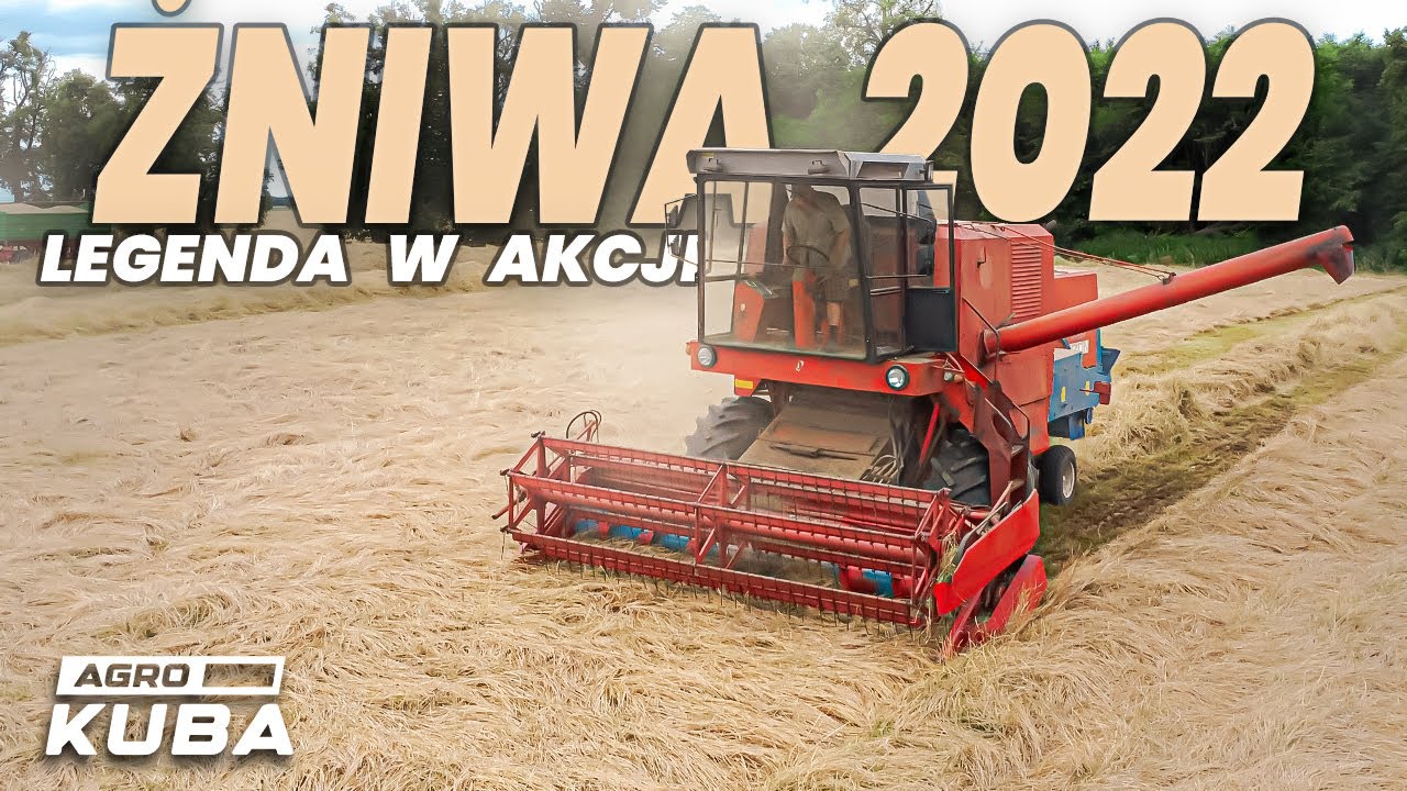 ☆ŻNIWA TRAWY NASIENNEJ 2022!☆LEGENDA W AKCJI!☆BIZON Z056☆FARMTRAC 675DT☆AUTOSAN☆AGROKUBA☆