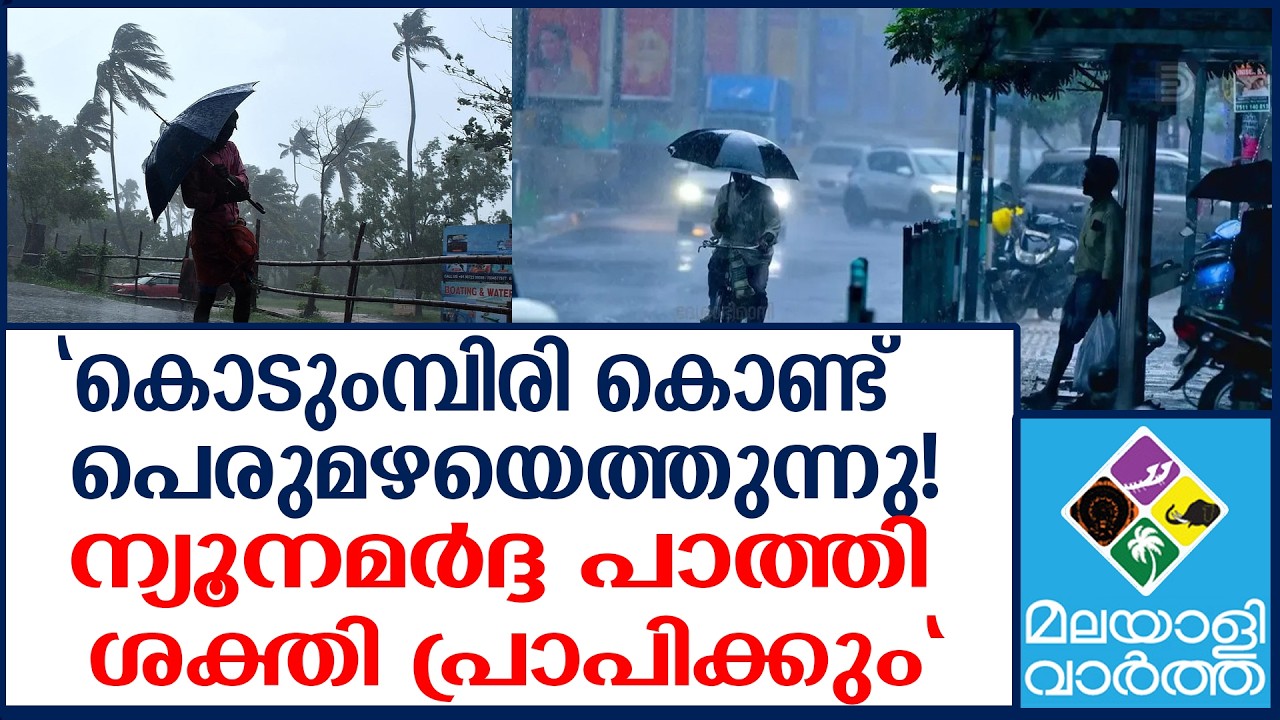 Rain മൂന്ന് മണിക്കൂർ നിർണായകം, അഞ്ച് ജില്ലകളിൽ മുന്നറിയിപ്പ്