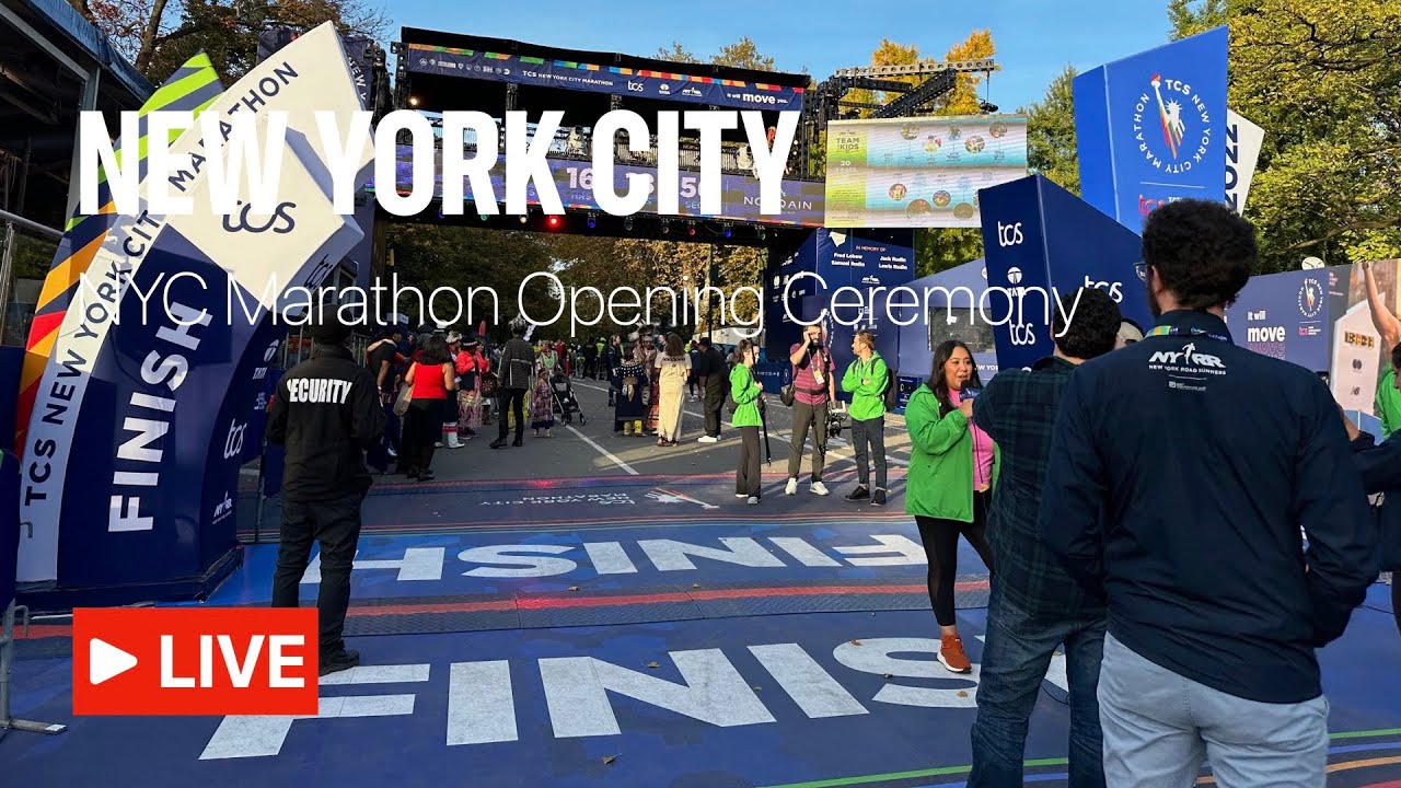 NYC Live - NYC Marathon Opening Ceremony & Fireworks (Nov 4, 2022)