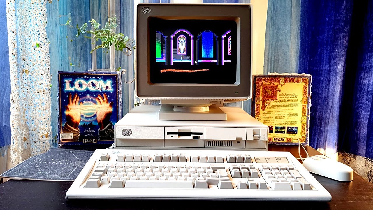 Loom: EGA 16 Colors Better Than VGA 256 | Retro Review