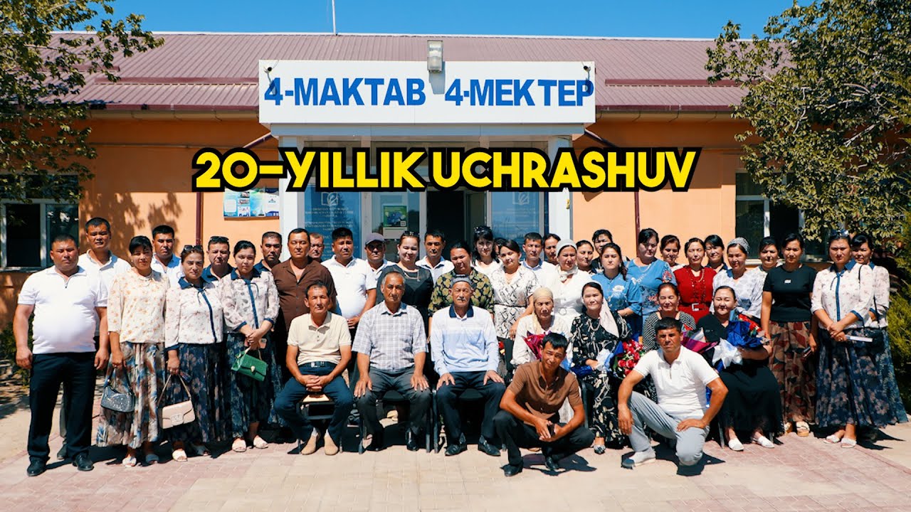 20-yillik uchrashuv [ Ellikqal`a tumani ] 4-maktab Bek Studio +998 33 318 09 78