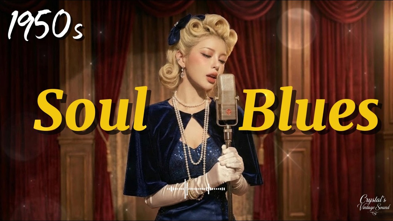 감성 미친 진짜가 나타남 ✩ 독보적인 분위기의 1950s Soul & Blues | 지직거리는 LP 감성, 그 시절 소울📻Playlist