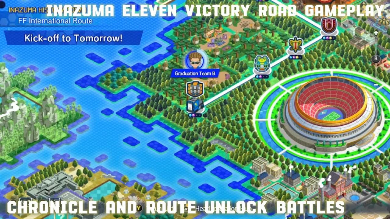 Abit More Inazuma Eleven Victory Road Gameplay