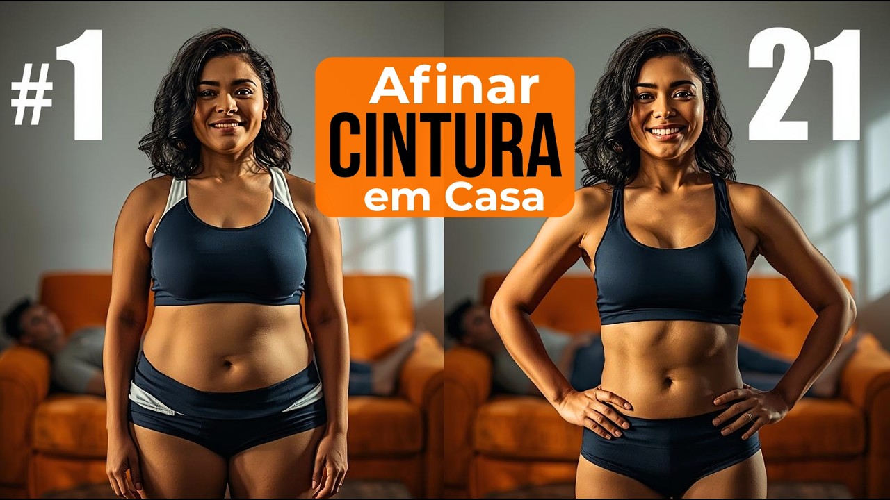 7 melhores Abdominais em Pé em 7minutos para Queimar Gordura em Casa e Afinar Cintura