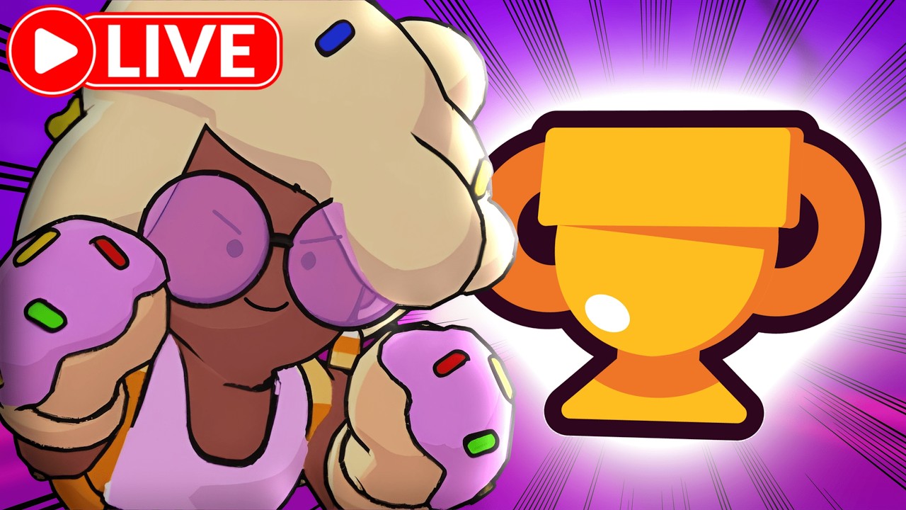 BRAWL STARS LIVE🔴 - TROPHY PUSHING