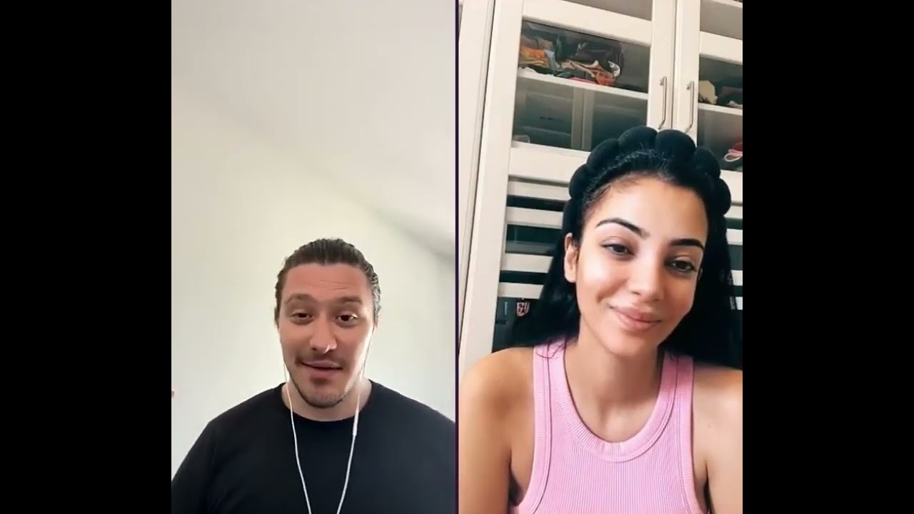 Djamila Rowe & Dilara Kruse BEEF bei ÜLMEN TIKTOK LIVESTREAM