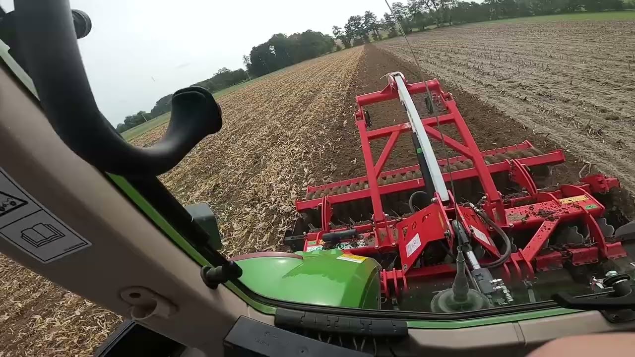 Talerzowanie po orce i kukurydzy || Fendt 311 + Grano Shark
