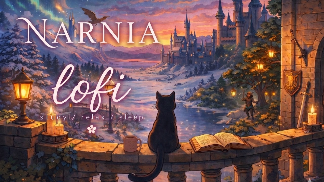 Lo-Fi Fantasy Tale  🎻✨ Magical Winter Ambience for Studying & Relaxing | Storybook Soundtrack