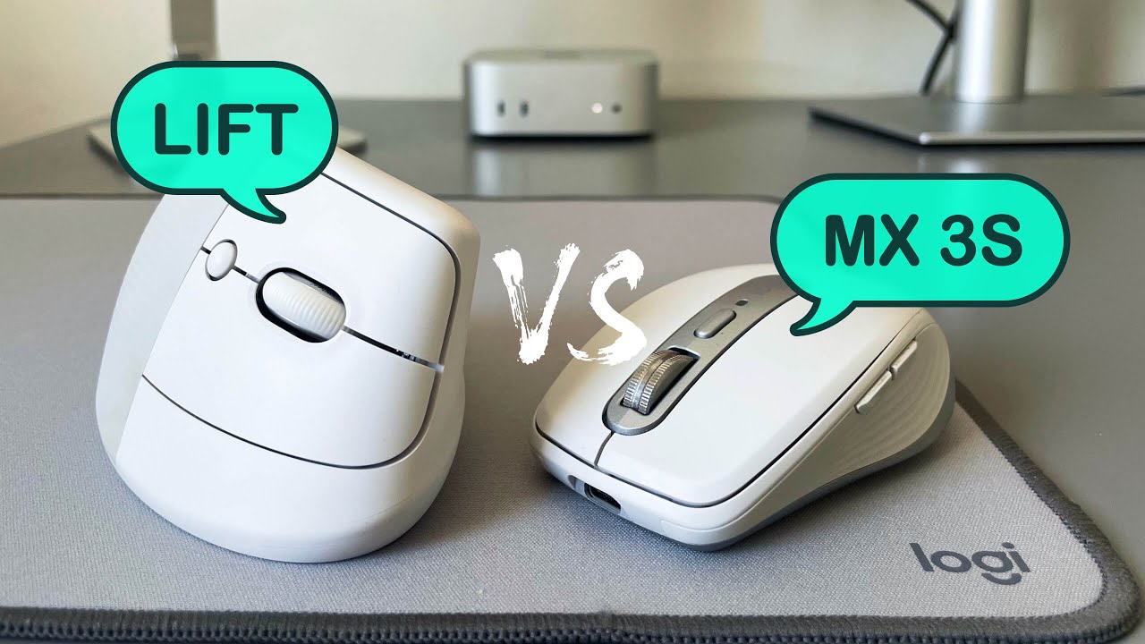 Logitech Lift против MX Anywhere 3S: элегантность, универсальность или эргономичность?