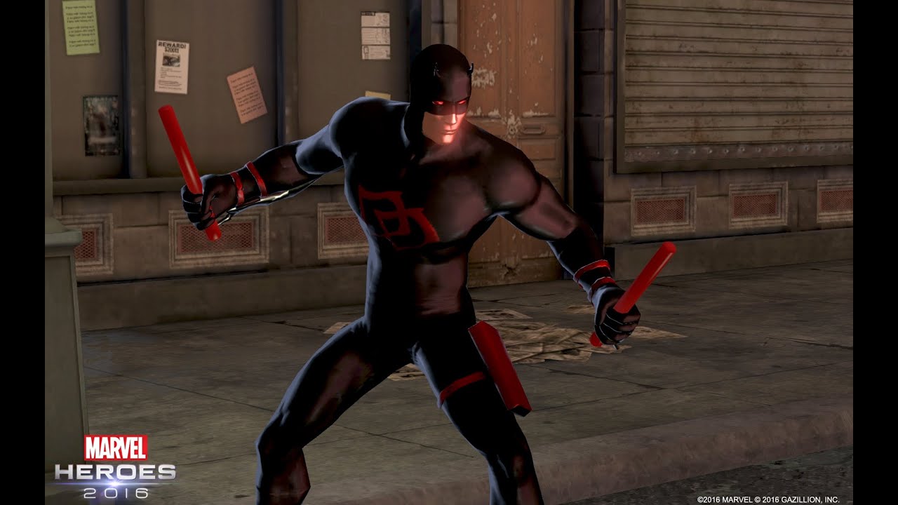 Play as Daredevil in Marvel Heroes 2016