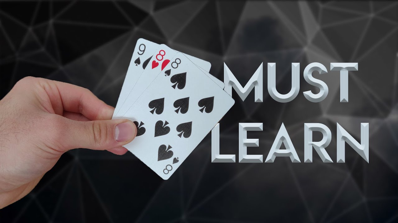 MUST LEARN Amazing Card Trick - TUTORIAL