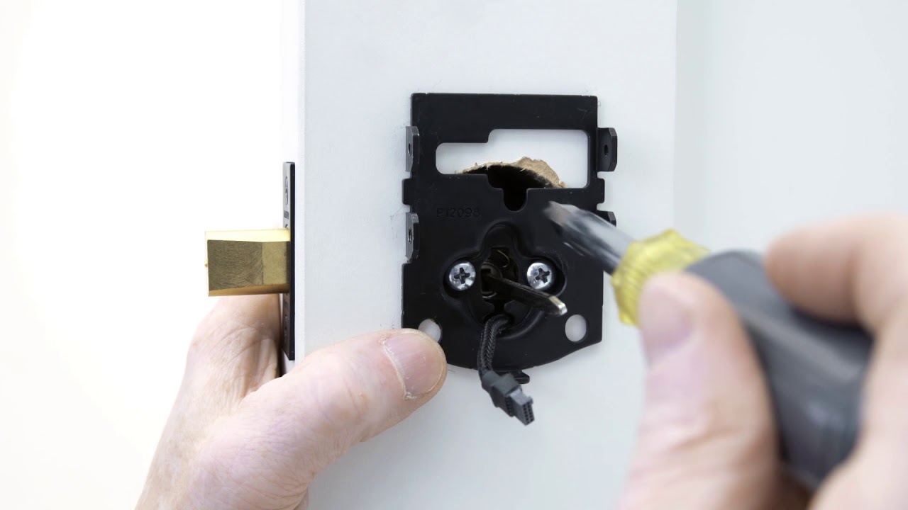 How to install a Baldwin Touchscreen deadbolt