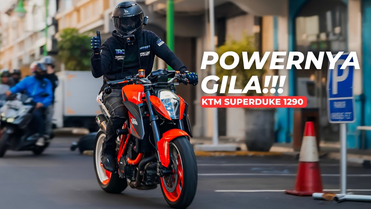 SERUNYA PAKE KTM SUPERDUKE 1290 🔥
