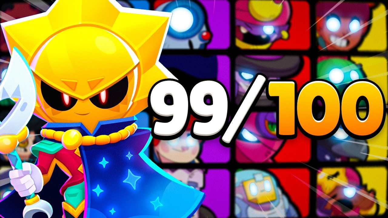 Как я выследил всех 100 бойцов в Brawl Stars...