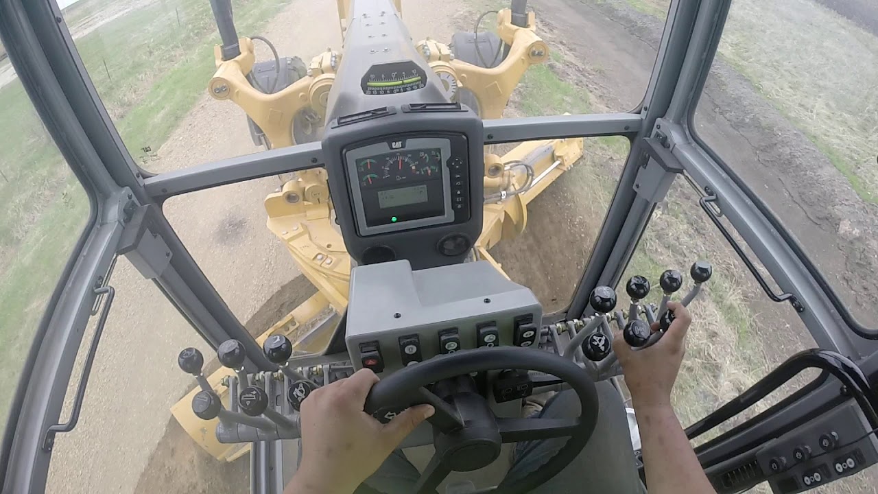 New 2019 Cat 140 operator view
