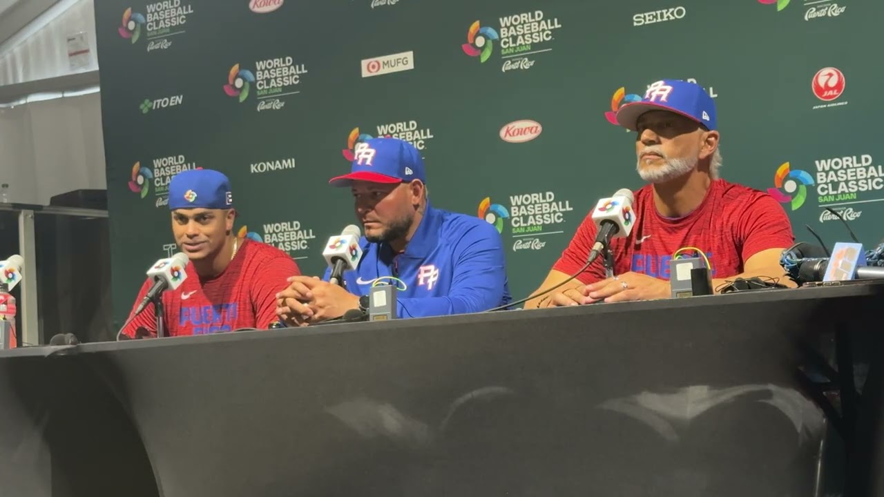 Conferencia de Prensa PR antes del juego con Canada