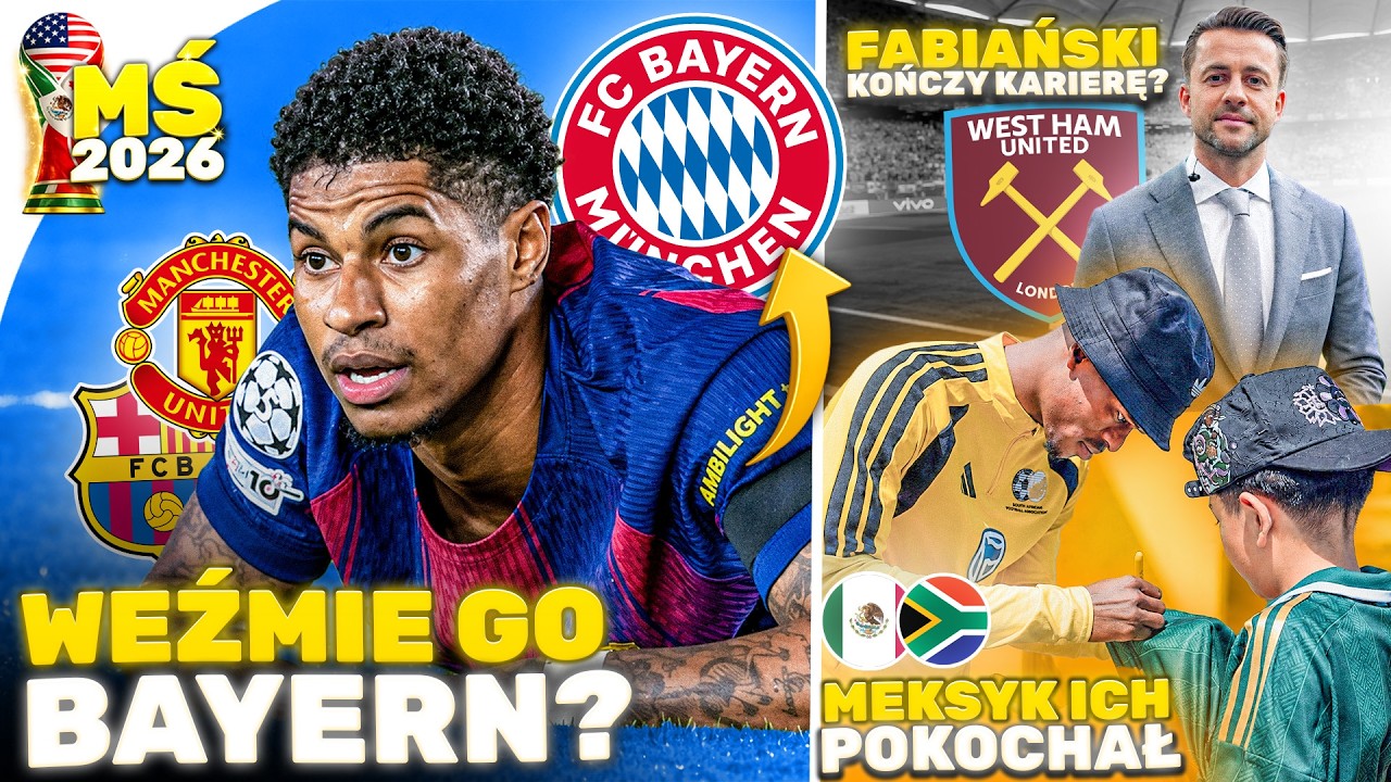 Rashford WRACA do United&hellip; Barcelona SPĘKAŁA! Wspaniały gest piłkarzy RPA! Fabiański KOŃCZY KARIERĘ?