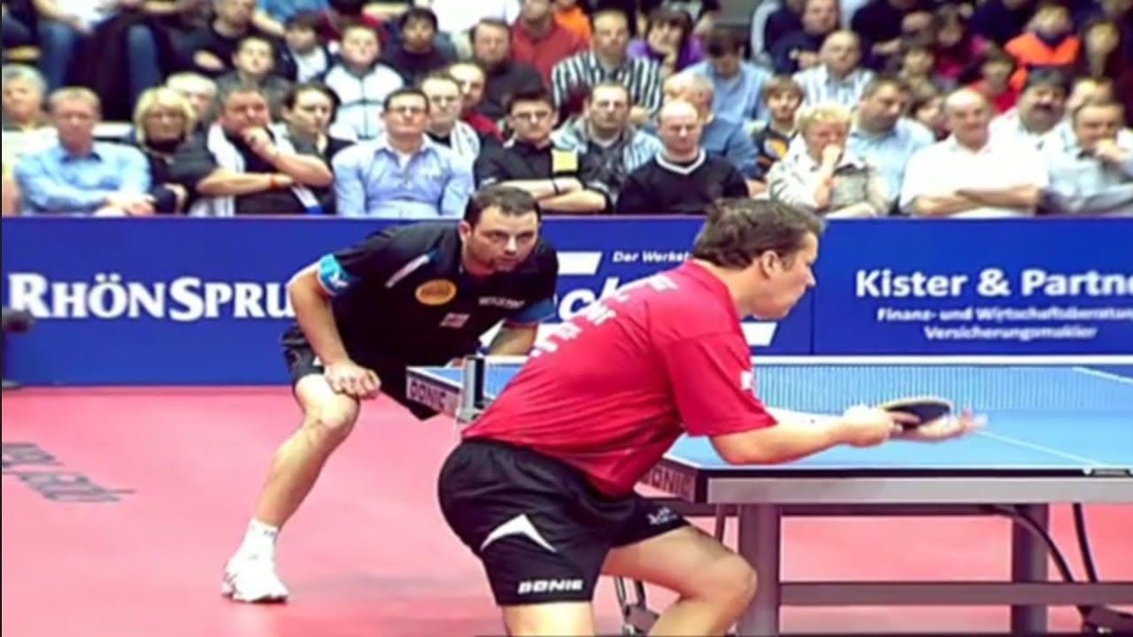 Jan Ove Waldner vs Danny Heister | German League Highlights