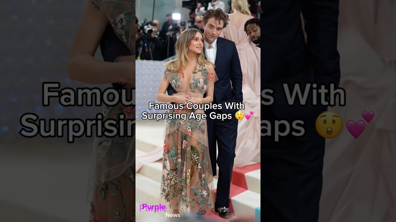 Famous couples 👩&zwj;❤️&zwj;👨 with big age gaps #celebtalk #love