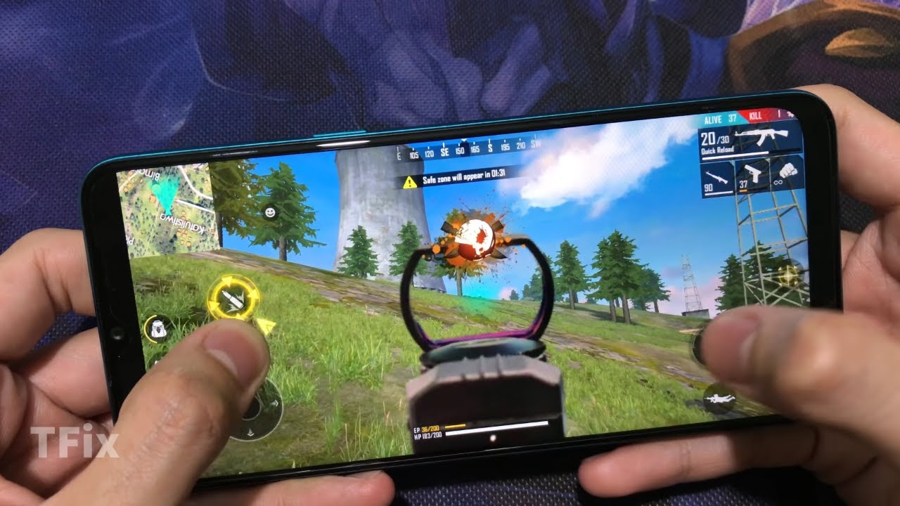 Realme 5i Test Game Free Fire RAM 4GB | Snapdragon 665 AIE