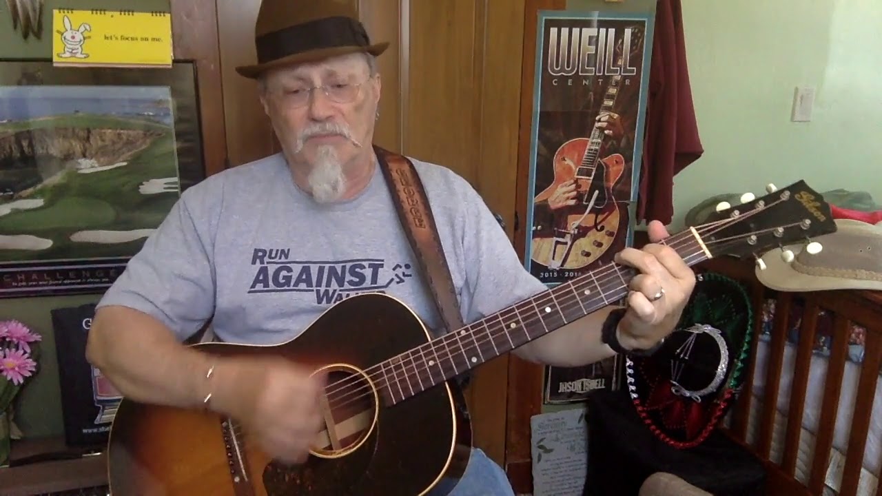 1298b -  Wake Up Little Suzie -  Everly Brothers cover -  Vocals -  Acoustic guitar & chords