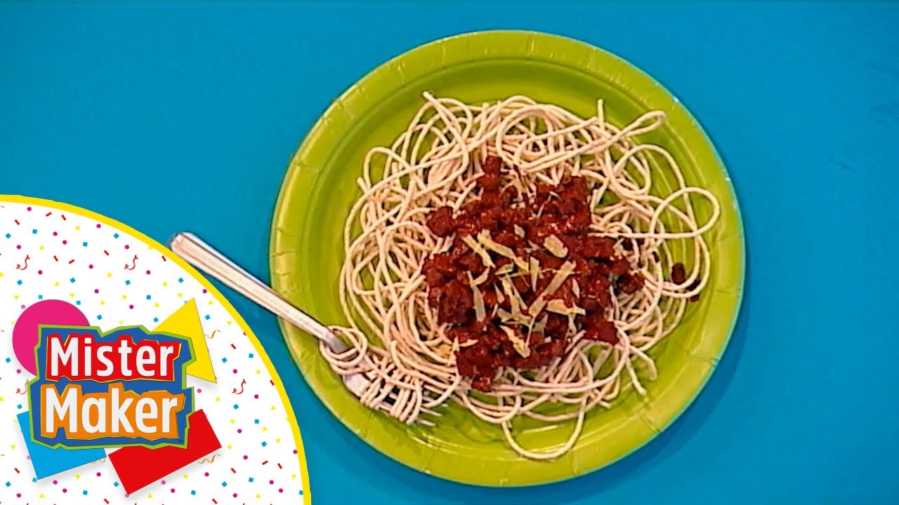 Espagueti con cordel ondulado 🍝 | MISTER MAKER en ESPAÑOL