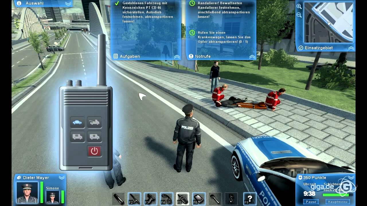 GIGA Gameplay - Die Polizei (Simulation/Simulator) - giga.de (deutsch|german)