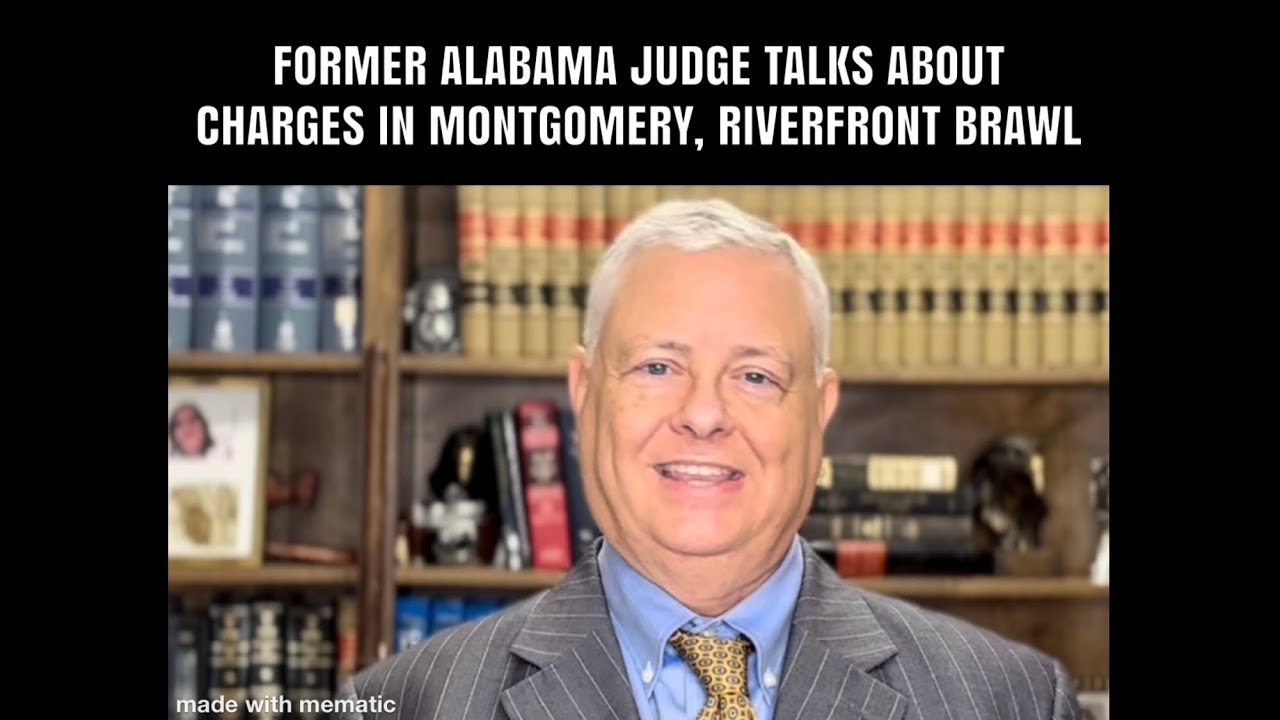 Former Alabama judge talks about charges in Alabama Riverfront brawl