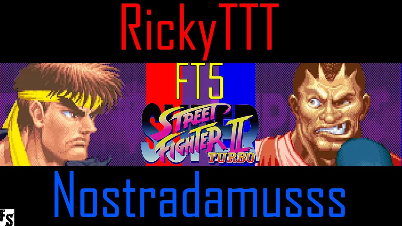 Super Street Fighter 2 Turbo - RickyTTT [Ryu] vs Nostradamusss [Boxer] (Fightcade FT5)