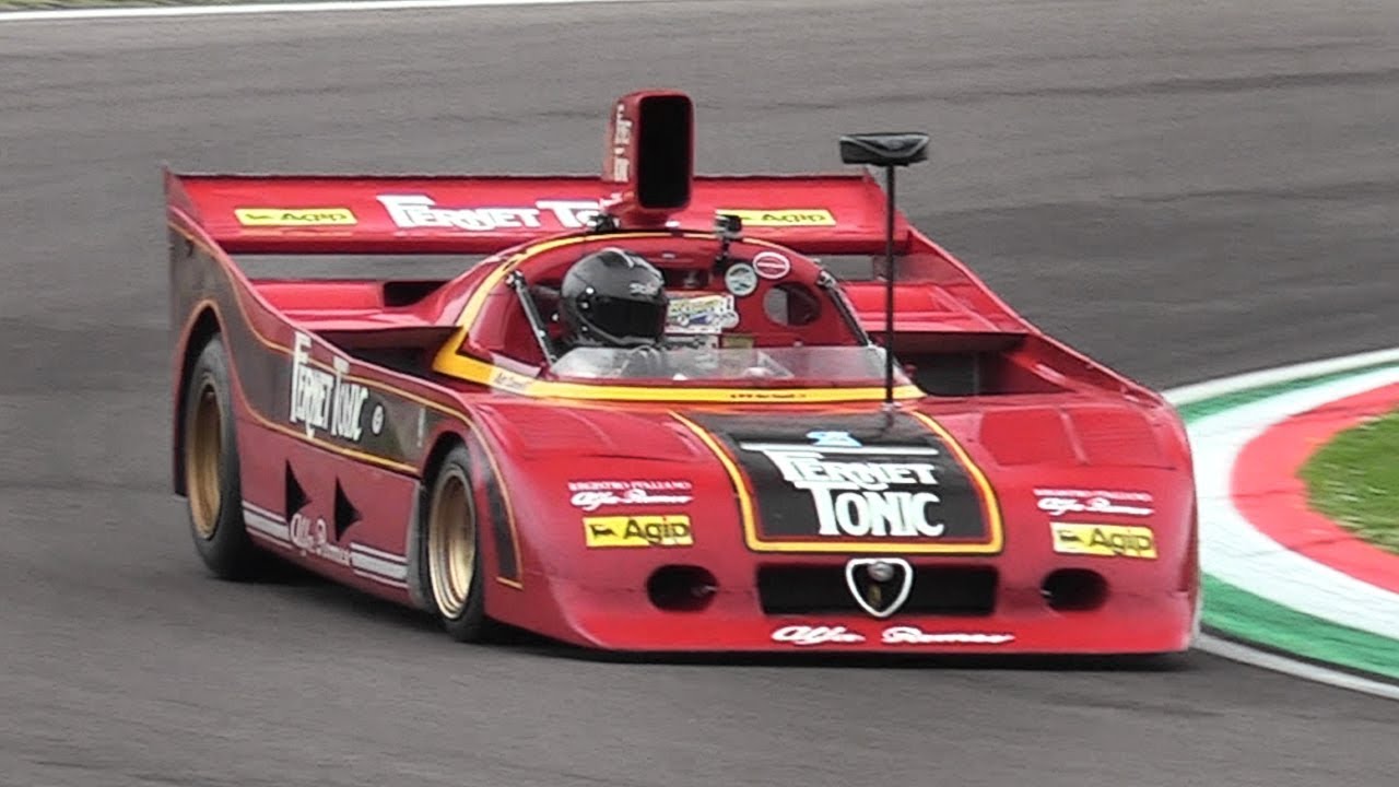 Alfa Romeo 33 SC 12 - Accelerations & Flat-12 Engine Glorious Roar!