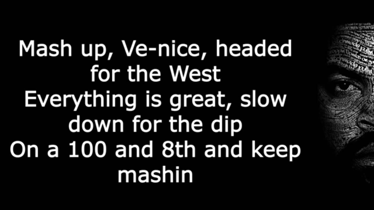 Ice cube you know how we do it lyrics on the screen