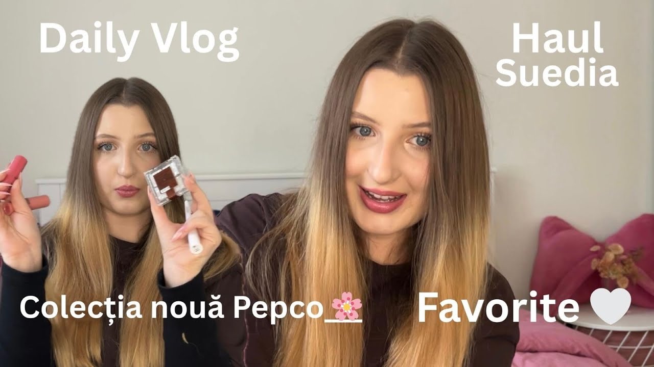 Daily Vlog | Haul și colecția Pepco de primăvară, Normal (Dm), FlyingTiger | Favorite-Makeup