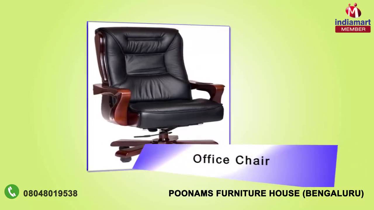 Office and Plastic Chair by Poonams Furniture House, Bengaluru