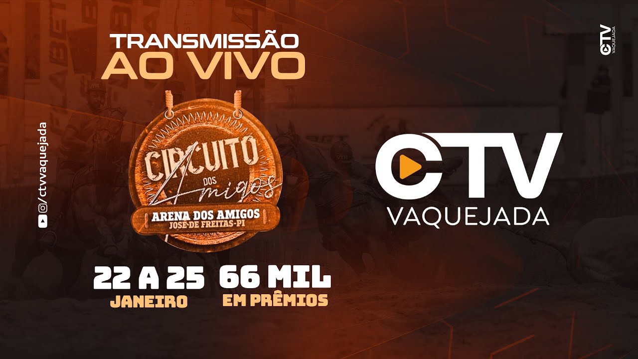 🔴 DISPUTA VAQUEJADA AO VIVO | CIRCUITO DOS AMIGOS 2026 | JOSÉ DE FREITAS - PI