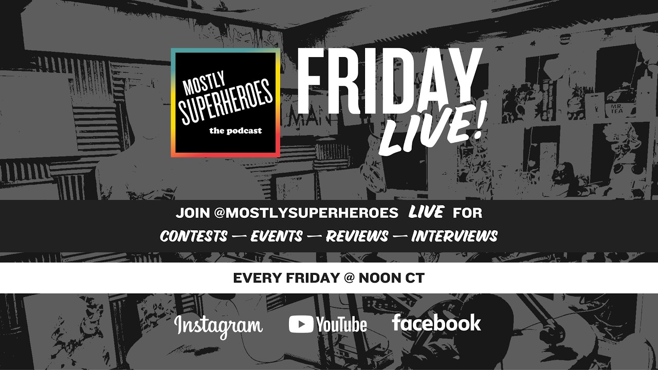Friday LIVE! The Dark Knight Screening Giveaway + Batman of St. Louis LIVE | Mostly Superheroes