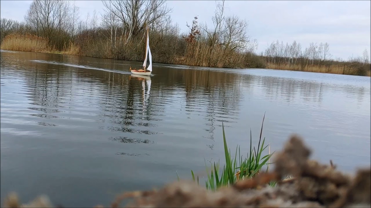 RC Hansa Jolle Aeronaut Segeln Modell Segelboot