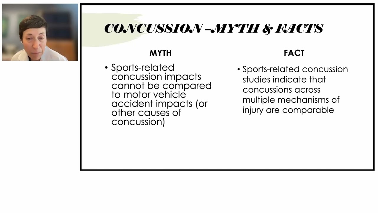 Dr. Carmela Tartaglia - Concussion Mythology and non-Evidence Based Therapies