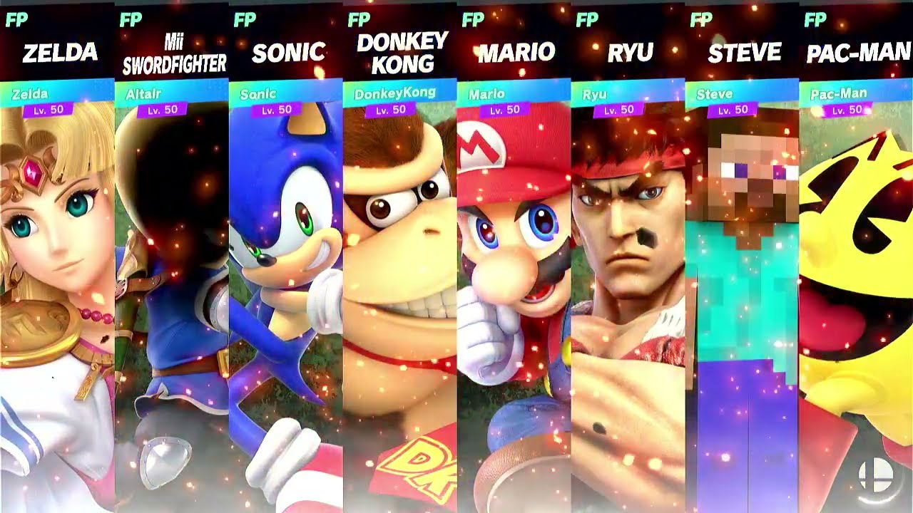 Super Smash Bros Ultimate Amiibo Fights Request Battle at Coliseum
