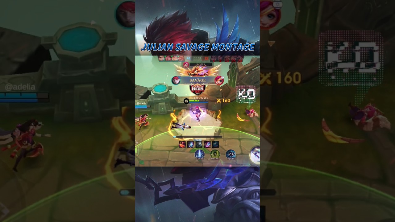 Julian Savage Montage 🔥 | Daily Savage #64 | #shorts #julian #juliansavage #julianmontage #mlbb