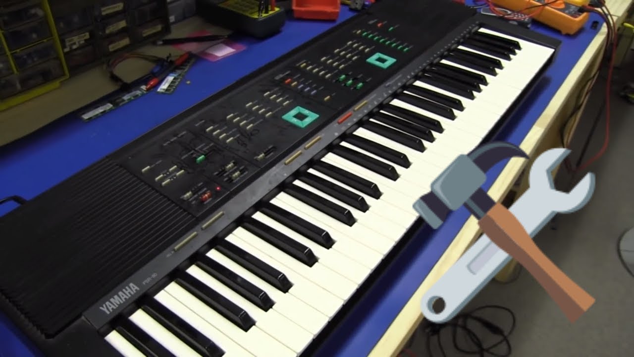 EEVblog #256 - Yamaha PSR-80 Keyboard Teardown