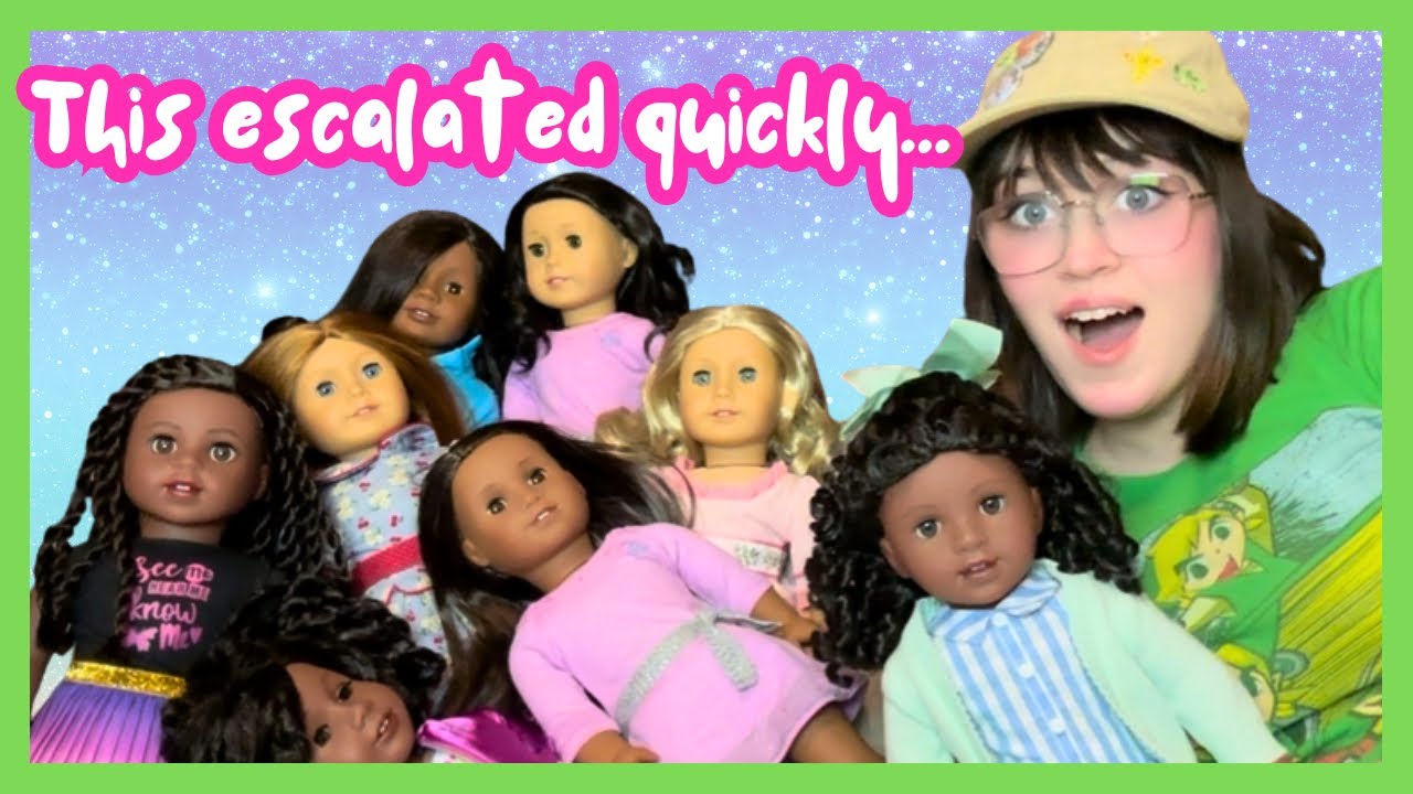 Ой! Я купила 8 кукол American Girl 😋