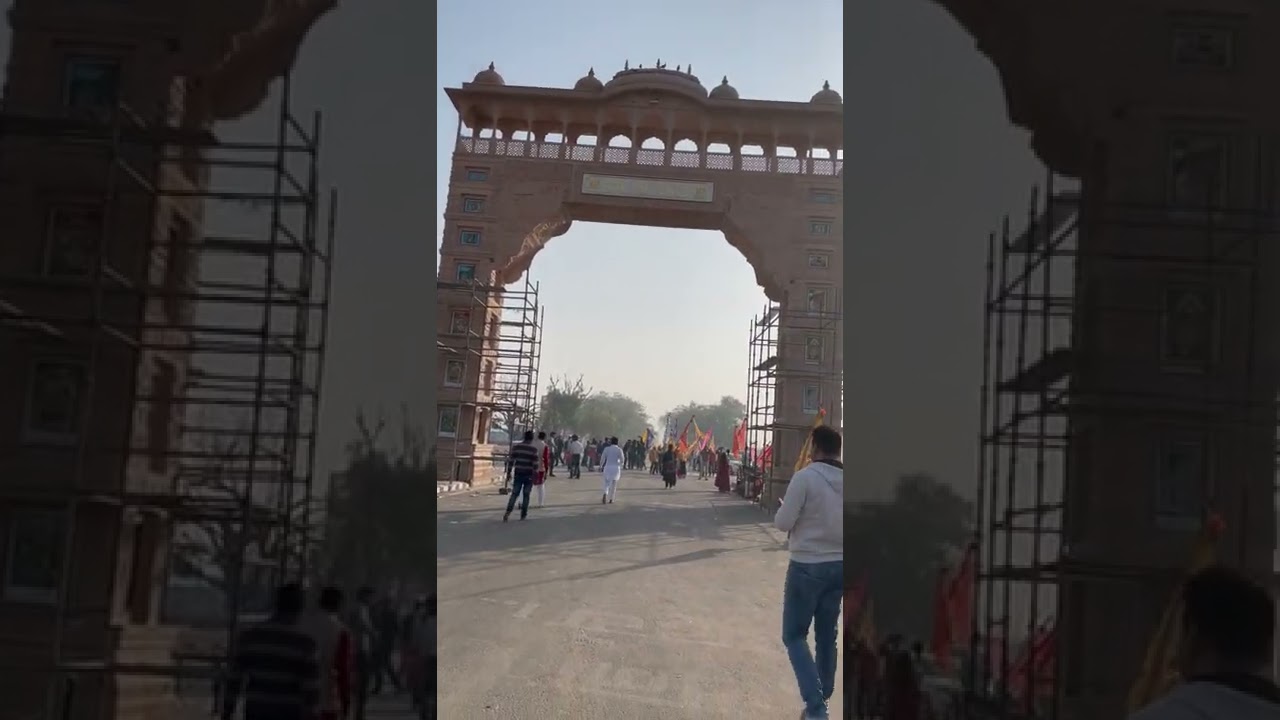 Toran Dwar - तोरण द्वार - #khatushyam #toran #toran_dwar_bhajan_shyam #jaishreeshyam #khatushyamji