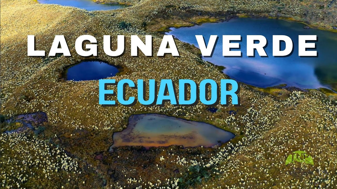 Laguna Verde, Ecuador in 4K Drone | Aerial View of Emerald Lake & Mountain Landscape
