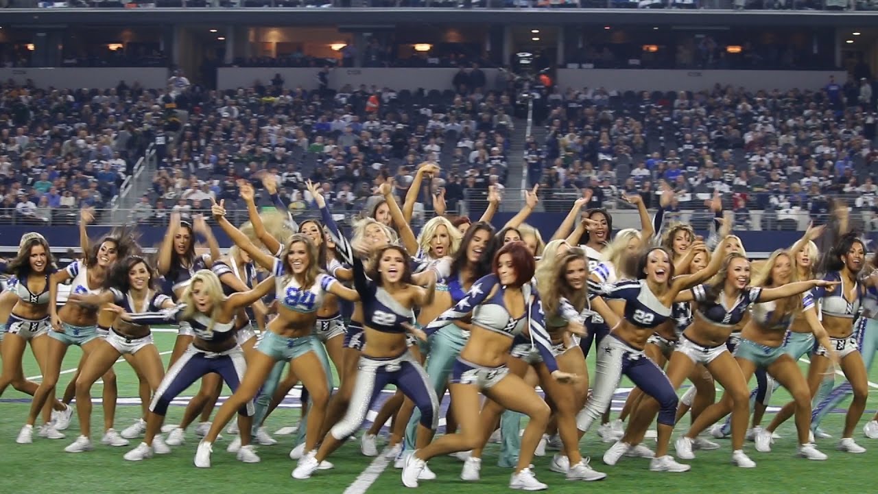 Dallas Cowboys Cheerleaders Hip Hop Halftime