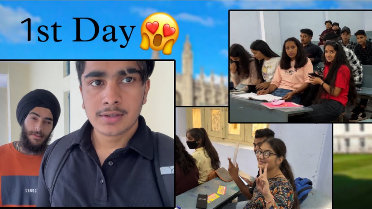 First Day of College 😍 | D.S.B College Nainital