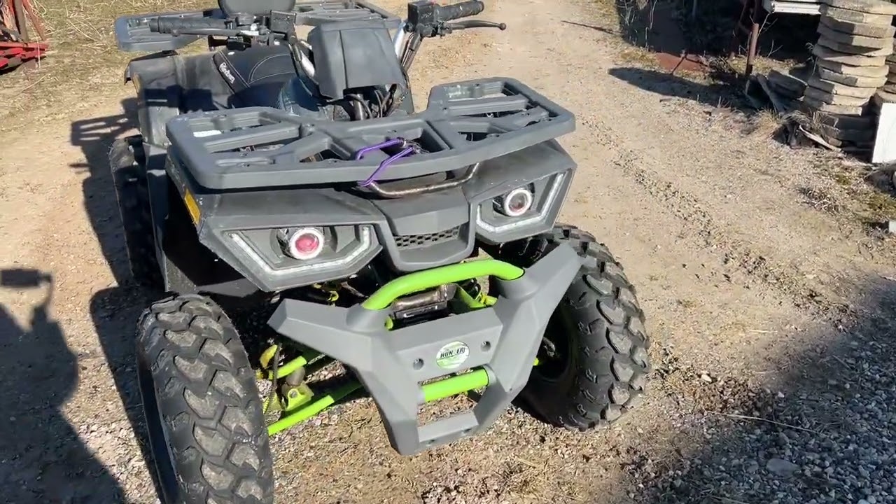 Hunter ATV 200 - årgang 2021 til salg på www.fymasauctions.dk