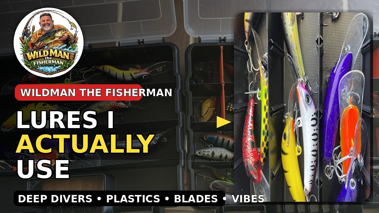 How I Use Fishing Lures (Deep Divers, Plastics, Spinnerbaits, Blades & Vibes) 