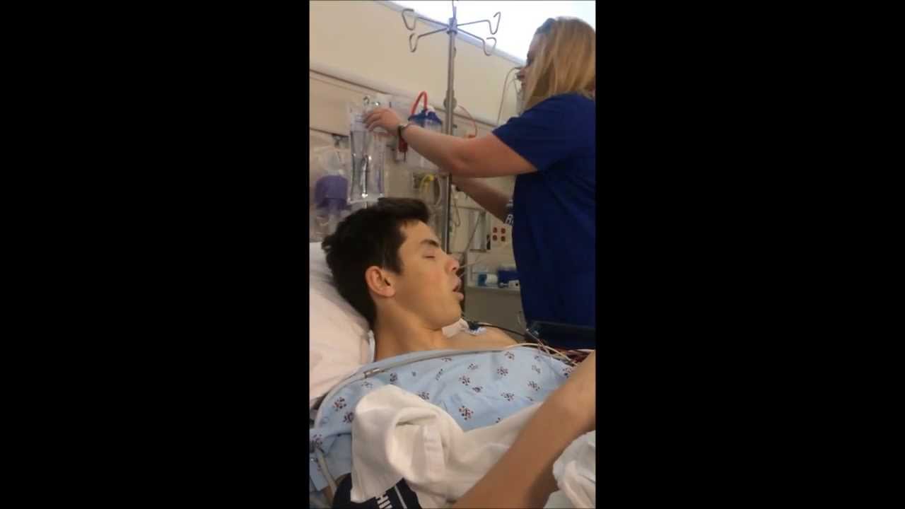 Funny Anesthesia Reaction!