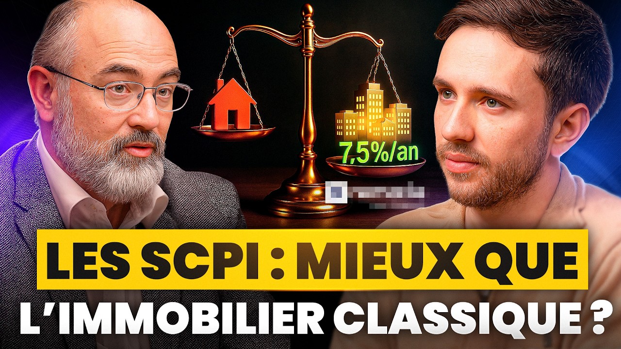 +7,5%/an sans locataire à gérer ? Les secrets de la SCPI Remake Live