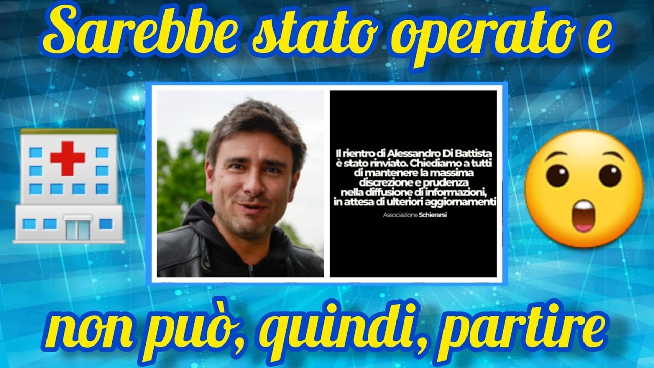 Di Battista non &egrave; ancora rientrato in Italia!